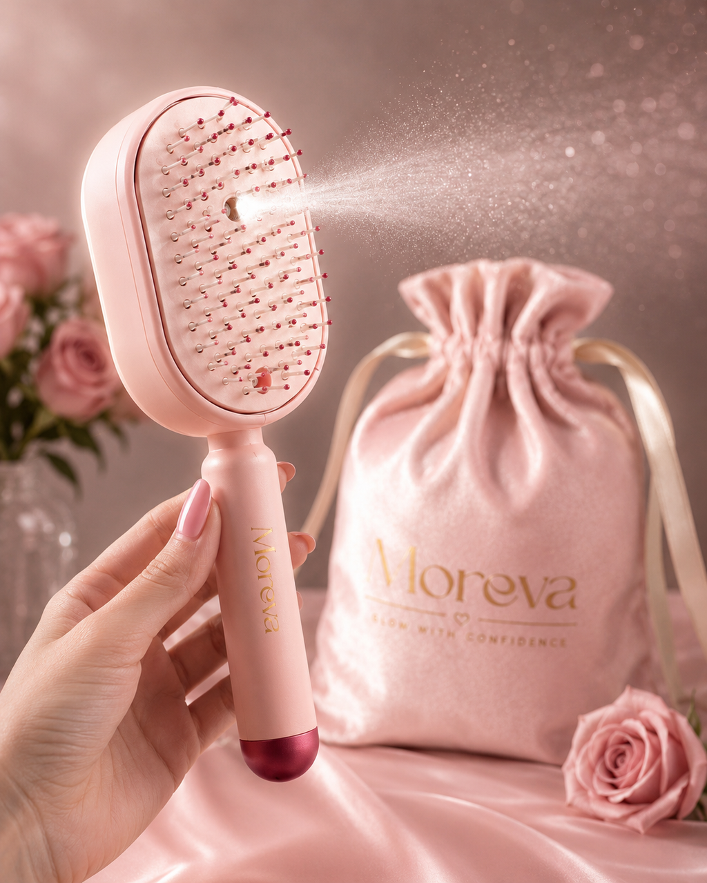 Moreva 3 in 1 Smart Hair Brush
