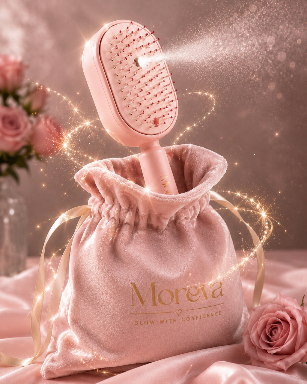 Moreva 3 in 1 Smart Hair Brush