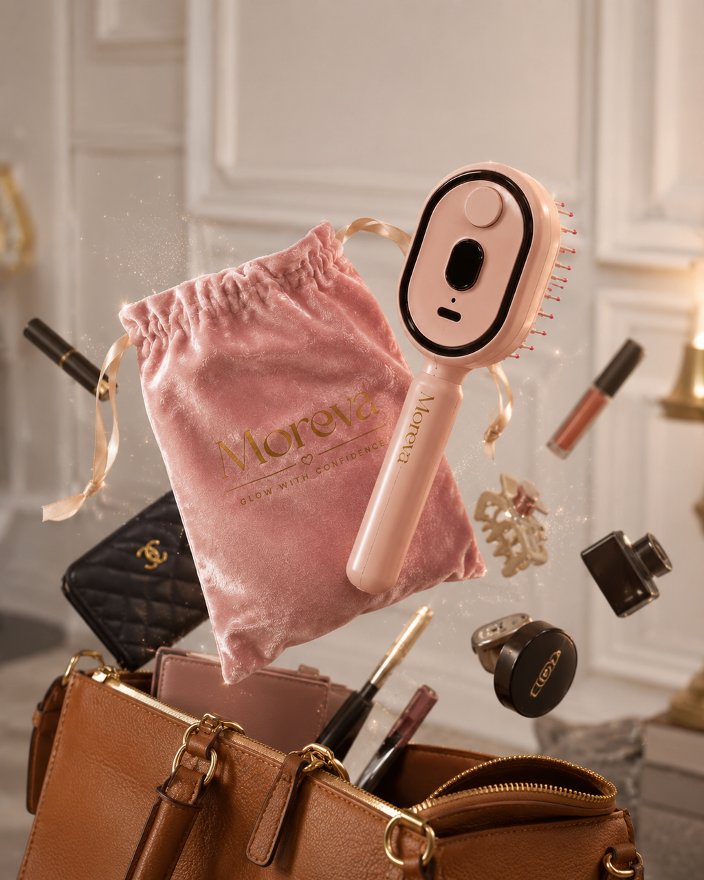 Moreva 3 in 1 Smart Hair Brush